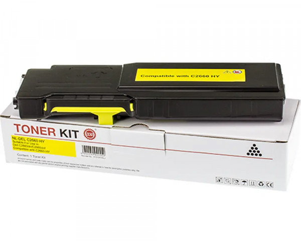 Business-Toner ersetzt Dell YR3W3/ 593-BBBR Yellow