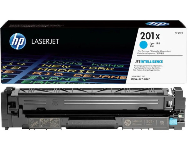 Original-Toner HP CF401X (HP Nr.201X) Cyan