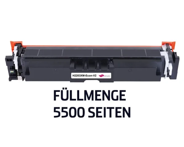 XL-Toner W2203X kompatibel zu HP 220A/220X Magenta 5,5K