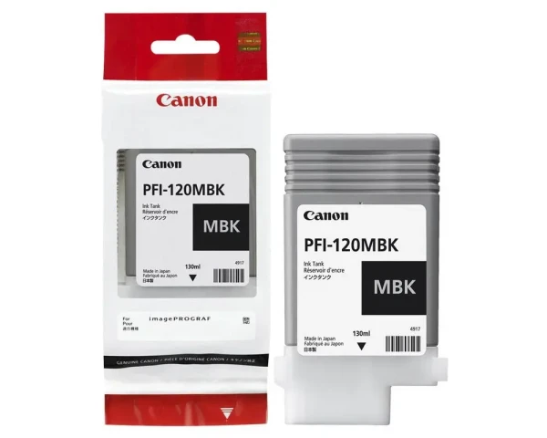 Canon PFI-120BK Black Original Patrone 130ml