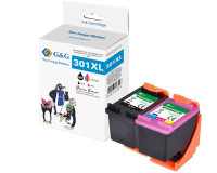 Tonerdumping Multipack ersetzt HP 301XL Black + Color