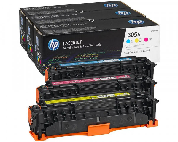 Original-Toner Multipack HP 305A / CF370AM