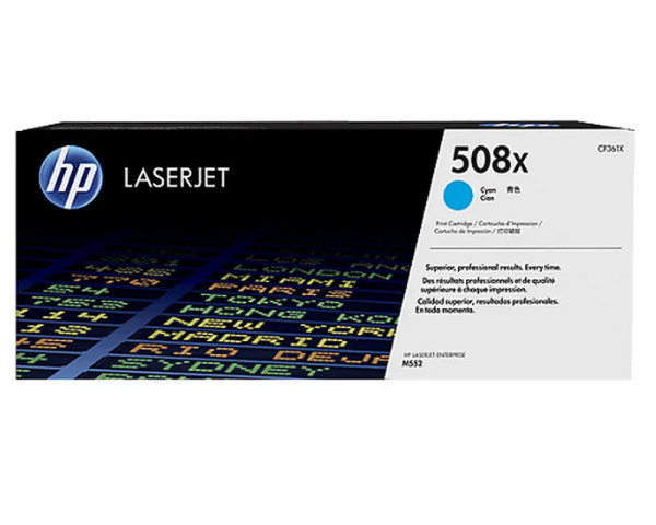 Original-Toner HP CF361X (508X) Cyan