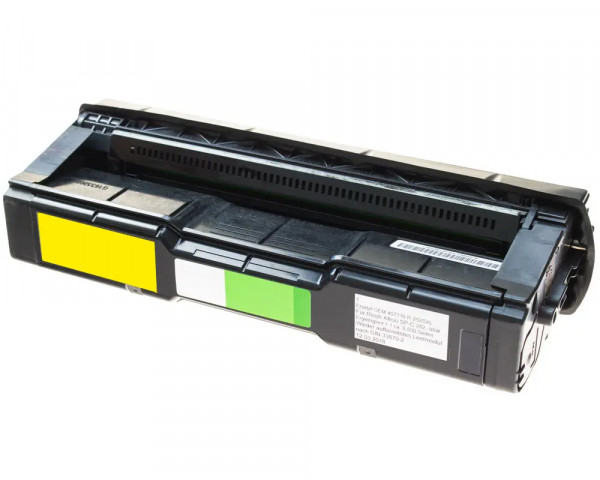 Rebuilt-Toner ersetzt Ricoh SPC252/ 407719 Yellow