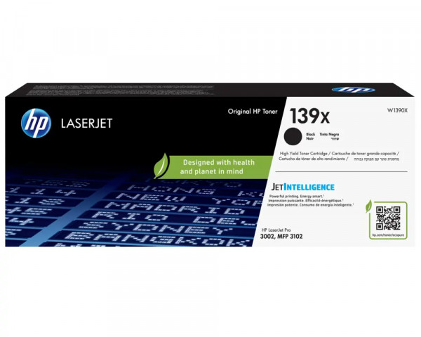 Original-Toner HP 139X / W1390X Black 4K