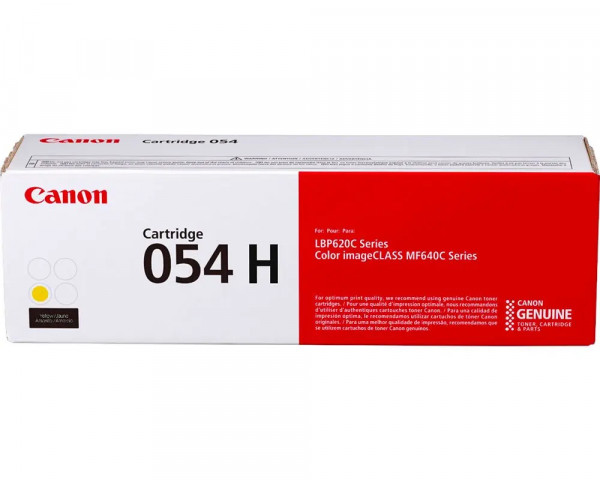 Original-Toner Canon Cartridge 054 H Yellow