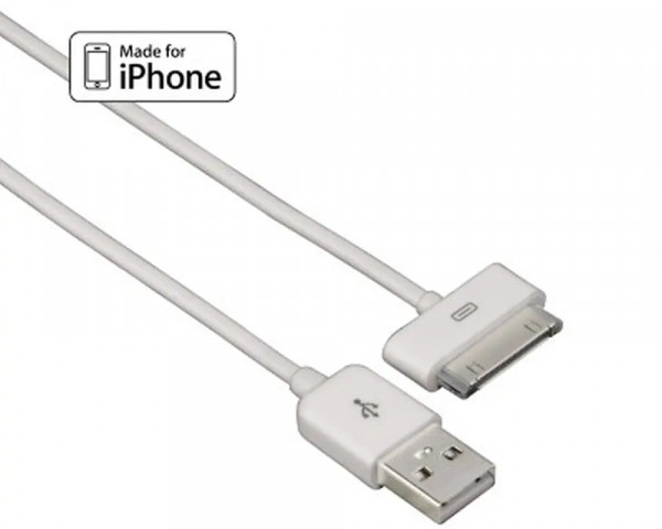 Hama Daten- und Ladekabel für iPhone 3/ 3G/ 3GS/ 4/ 4S
