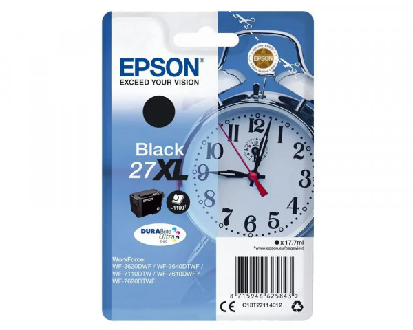 Original-Druckerpatrone Epson T2711 (Nr.27XL) Black