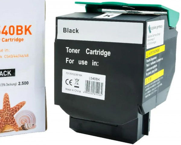 Business-Toner ersetzt Lexmark C540H1KG Schwarz