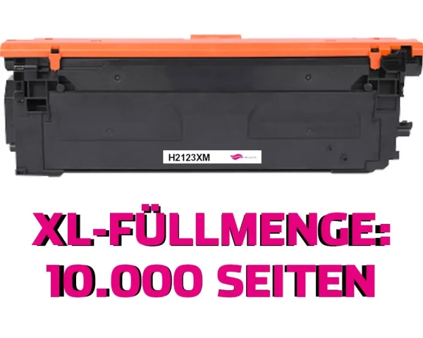 Kompatibler Toner ersetzt HP 212X / W2123X Magenta 10K