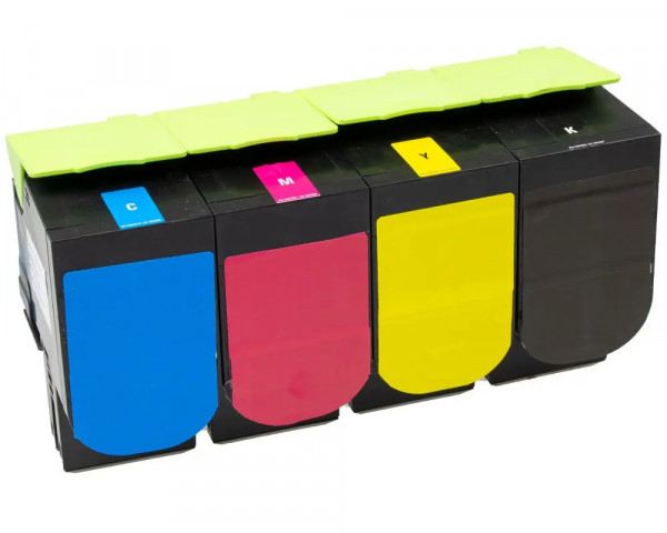 Sparpaket 4 Toner ersetzt Lexmark 71B20K0/ 71B20C0/ 71B20M0/ 71B20Y0