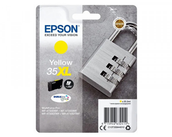 Original-Druckerpatrone Epson Nr.35XL Yellow