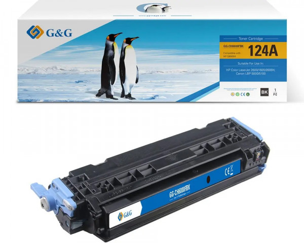 Economy-Toner ersetzt HP Q6000A, Canon 707BK Schwarz