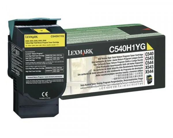 Original-Toner Lexmark C540H1YG Yellow