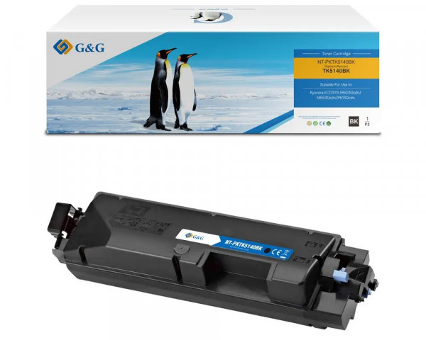 G&G Premium-Toner ersetzt Kyocera TK-5140K Black