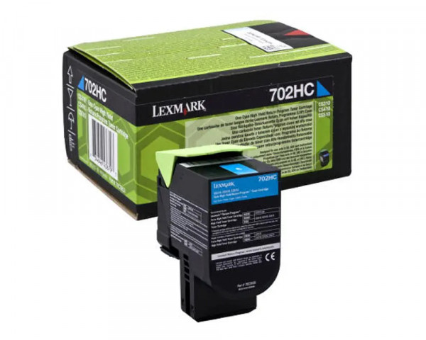 Original-Toner Lexmark 702HC Cyan