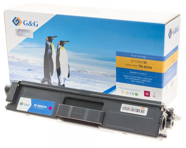 Kompatibler-Toner ersetzt Brother TN-421M Magenta