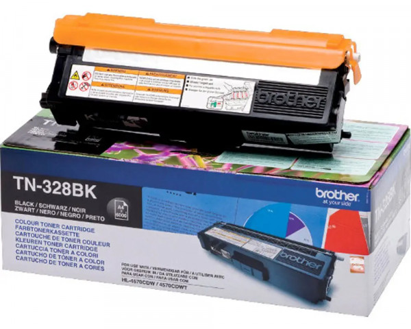 Original-Toner Brother TN-328BK Black