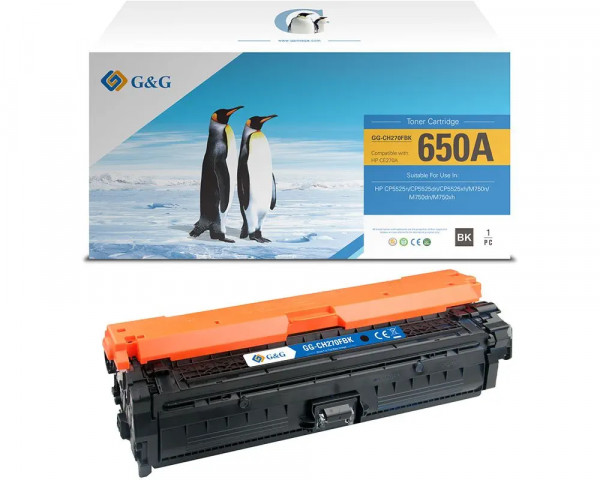 Business-Toner ersetzt HP CE270A (Nr.650A) Black