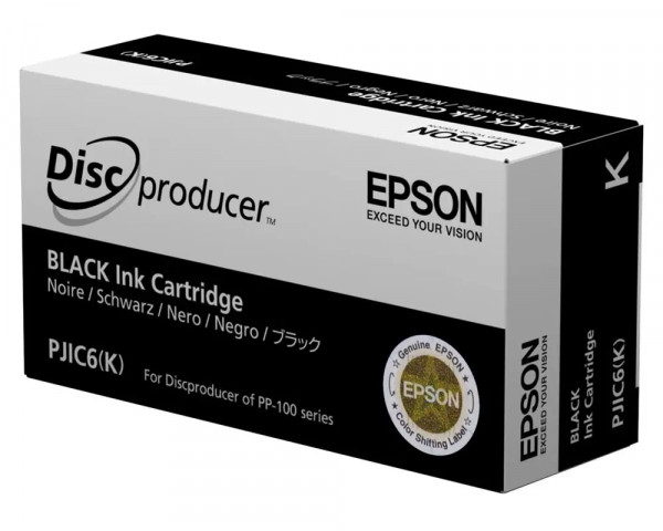 Original Tintenpatrone Epson PJIC6(K) Black C13S020452