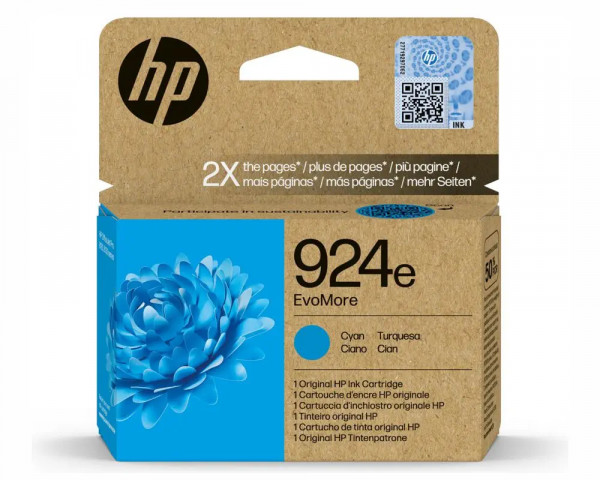 HP 924e Cyan Original XL-Druckerpatrone 800 Seiten