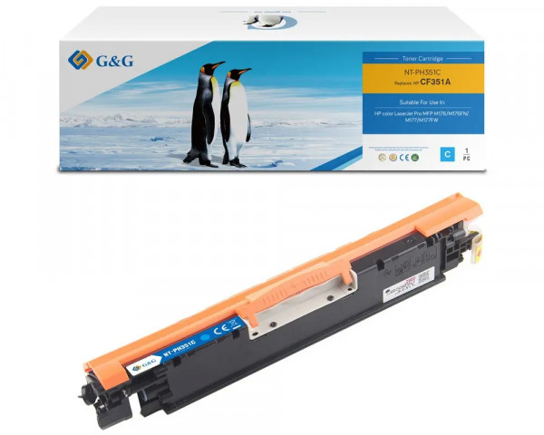 Business-Toner ersetzt HP CF351A (Nr.130A) cyan