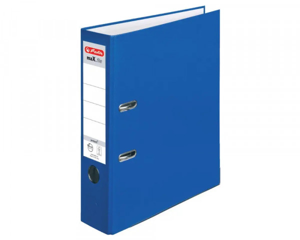 Herlitz maX.file DIN A4 Aktenordner 80mm in Blau