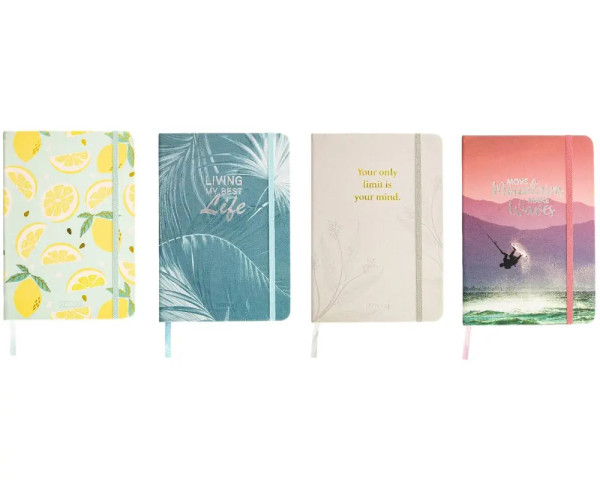 Stylex Design-Notizbuch 14,8 x 21cm hochwertiger Softgrip-Einband