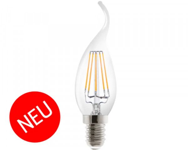 LED Filament-Glühfaden Windstoß E14/ 245lm