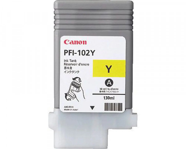 Original Druckerpatrone Canon PFI-102Y (0898B001)