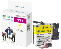 Kompatible Patrone ersetzt Brother LC521Y Yellow