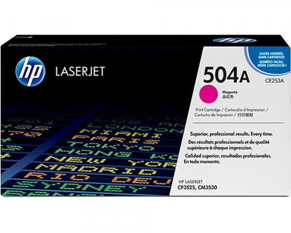 Original Toner HP CE253A (504A) Magenta