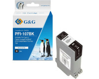 Kompatible Druckerpatrone ersetzt Canon PFI-107BK Black