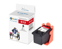 TONERDUMPING-Druckerpatrone ersetzt Canon PG-512 Schwarz