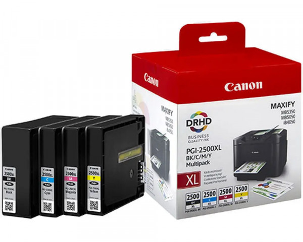 Original Multipack Canon PGI-2500XL BK/C/M/Y