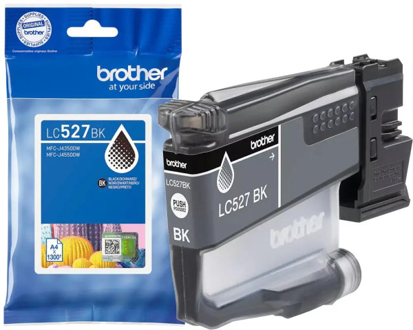 Brother LC527BK Black Original-Druckerpatrone 1,3K