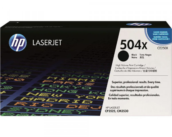 Original Toner HP CE250X (504X) Black