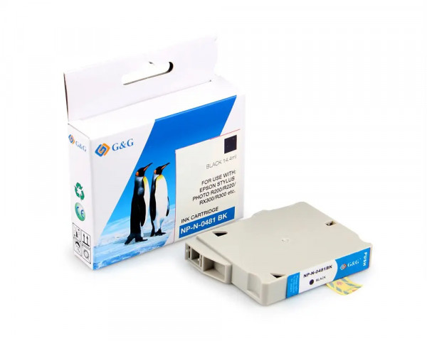 G&G Druckerpatrone ersetzt Epson T0481 Black