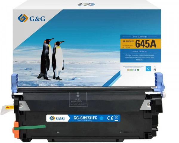 Rebuilt-Toner ersetzt HP C9731A (645A) Cyan