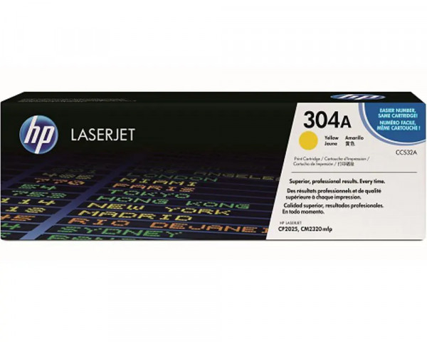 Original-Toner HP CC532A (304A) Yellow